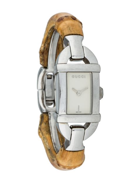 gucci bamboo watch women's replacement strap|Gucci watch strap men.